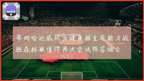 蒂姆哈达威认为健康掘金有能力战胜森林狼值得再次尝试阵容组合